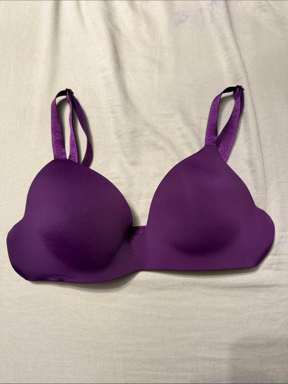 Victoria's Secret Purple Smooth T-Shirt Bra, 32c